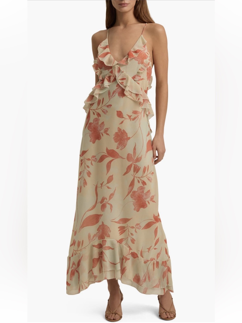 Favorite Daughter The Who Me Floral Maxi Dress Size XL